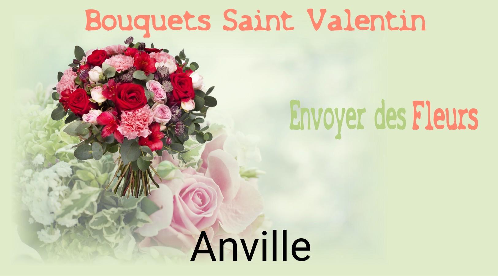 Roses de Saint-Valentin livrées à Anville